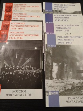 Podziemie antykomunistyczne 1945-1954. Plus  inne