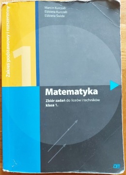 Matematyka zbiór zadań licea i technika klasa 1