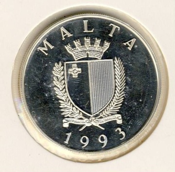 Malta 10 ECU 1993