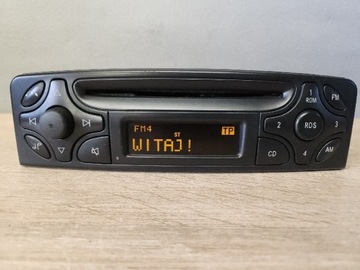 Radio samochodowe Mercedes-Benz Audio 10 BECKER W203 BE6021 PROG OFF