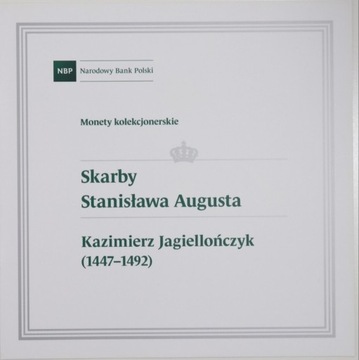 Folder NBP Skarby Augusta Kazimierz Jagiellończyk 