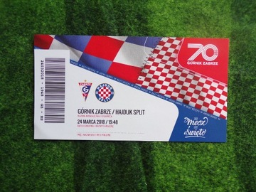 GÓRNIK zABRZE HAJDUK SPLIT 24-03-2018