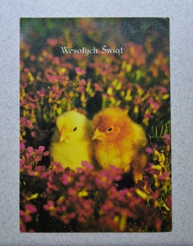 pocztówka kartka pocztowa Wielkanoc 1979 rok