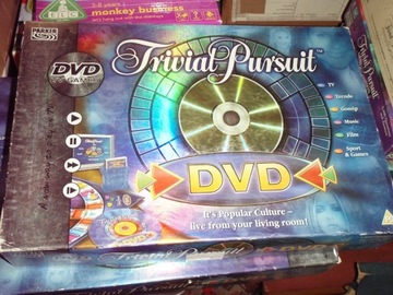 TRIVIAL PURSUIT DVD angielska gra planszowa