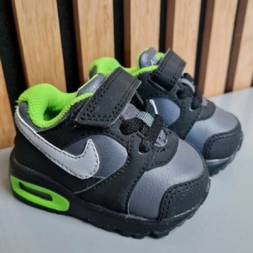 Buty Nike Air Max szaro czarne roz 17