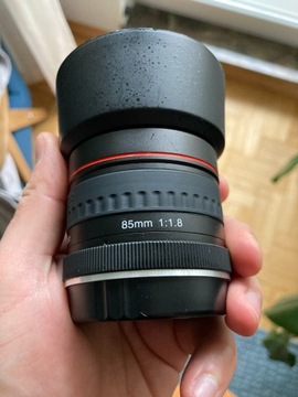 obiektyw Vivitar Series 1 for Canon EF 85/1.8