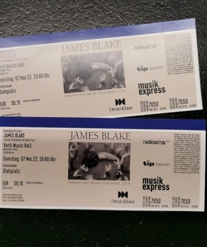 James Blake koncert Berlin 07.05.2022 Bilety