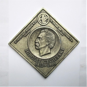 MEDAL HIPOLIT CEGIELSKI 1813-1868 160 LAT HCP 1846