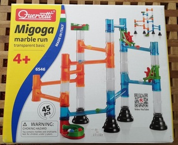 Quercetti Migoga Marble Run Transparent Basic