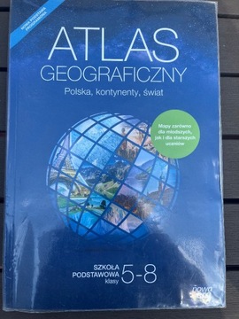 Atlas Geograficzny Polska, kontynent, stan idealny