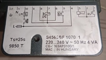 Honeywell S4565BF 1070 1 Automat zapłonowy 