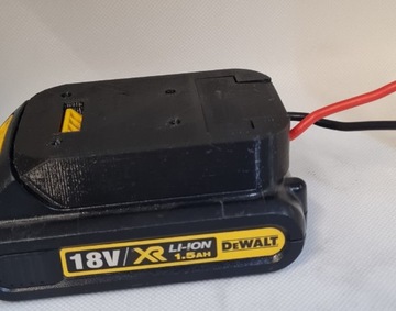 Adapter na akumulator dewalt 18v