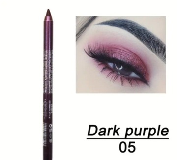 Eyeliner w ołówku,  kolor dark purple