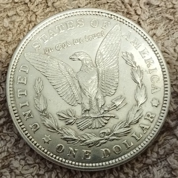 USA Dolar Morgan 1921 srebro 