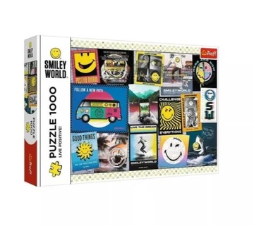 Puzzle SMILEY 1000 kompletne Trefl