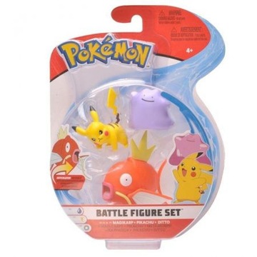 POKEMON BATTLE FIGURE PACK PIKACHU DITTO MAGIKARP