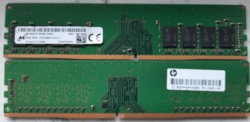 MICRON 8GB DDR4 UDIMM 1Rx8 PC4 2666V UA2 11