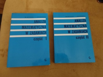 ANALIZA  MATEMATYCZNA W ZADANIACH CZĘŚĆ 1 i 2