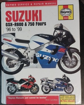 Haynes 3553 Suzuki GSX-R600 GSX-R750 96-99