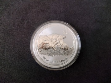 Lunar 2 Rok Myszy 2008r 1oz