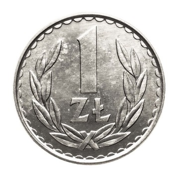 PRL, 1 złoty 1984, st. 1-