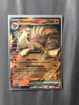 pokemon ninetales ex 038/165 mew 151