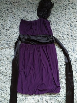 Fioletowa sukienka