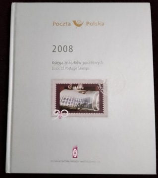 Księga znaczków pocztowych 2008 komplet czyste**
