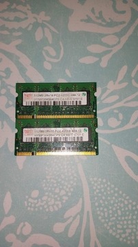 Pamieć RAM 2x 512MB PC2-4200S-444-12