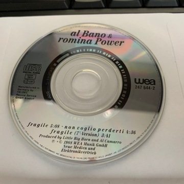 Al Bano & Romina Power - Fragile CD, Mini-Single