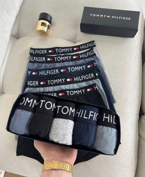 Bokserki tommy hilfiger 5pack rozmiar S