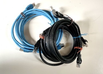 Patchcord UTP 5e 2x RJ45 szary 2m NEKU 5szt.