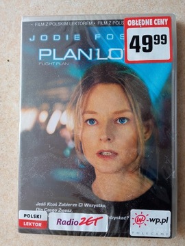 Plan lotu Jodie Foster  dvd folia