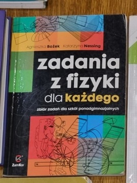 Zadania z fizyki dla każdego, liceum, Zamkor