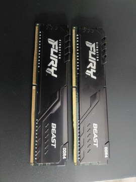 Pamięć RAM Kingston Fury Beast 2x8gb 3200Mhz DDR4