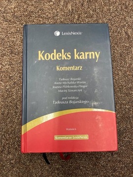 Kodeks karny komentarz. Tadeusz Bojarski 2013 