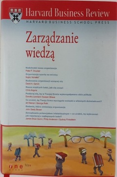 Harvard Business Review  Zarządzanie wiedzą