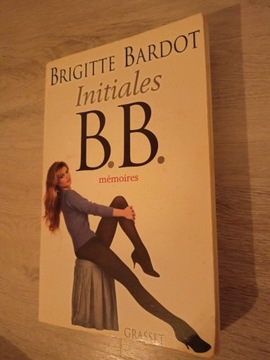 Książka francuska Brigitte Bardot Initiales B.B.
