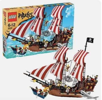 Lego 6243 Pirates Perła Czarnobrodego Brickbeard's