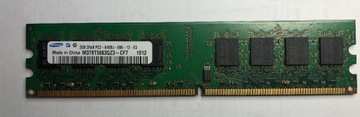 Pamięć RAM Samsung DDR2 2 GB 800