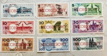 Banknoty Miasta Polski