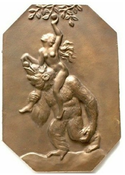 Niemcy art medal by Hubner 1929 rok RR