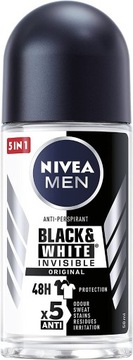 Nivea Men Black&White 50 ml antyperspirant w kulce