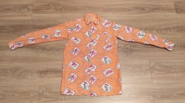 Koszula dziecięca – WZORY – pomarańczowa