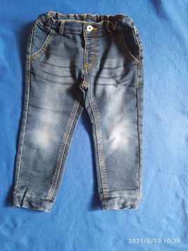 Spodnie jeansowe 5-10-15 98 chłopięce