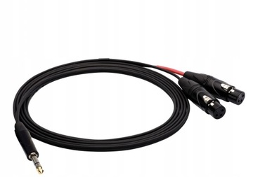 Kabel XLR - jack 6,3 mm Red's Music AU 39 1,5 m