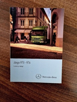Instrukcja obsługi Mercedes-Benz Atego 970 - 976