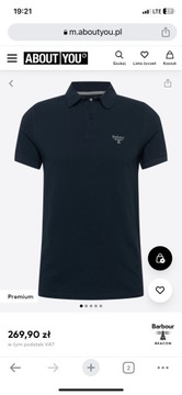 Barbour koszulka polo rozmiar S