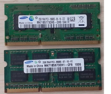 Pamięć DDR3 2GB 1Rx8, 2GB 2Rx8