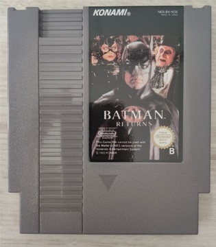 Batman Returns Nintendo NES PAL Unikat